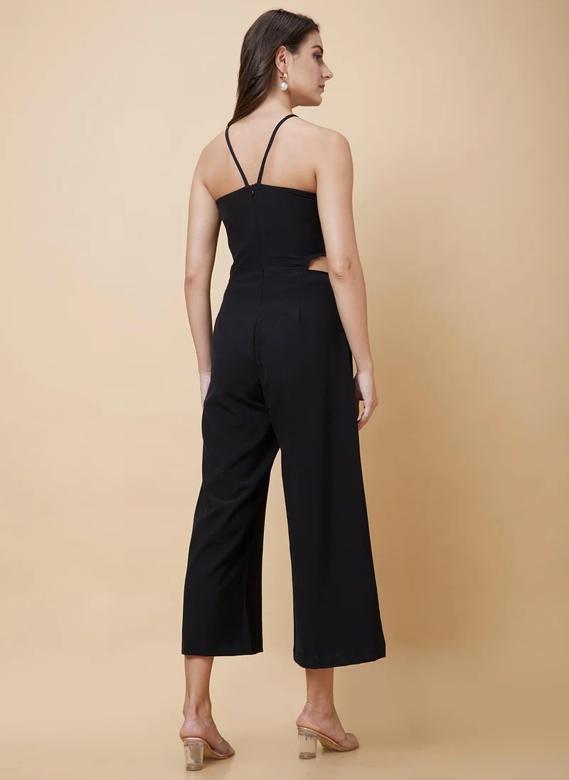 globus  Globus Women Cut-Out Detail Basic Jumpsuit for Women | Best Price UAE